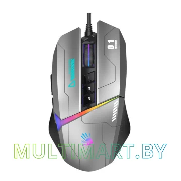 Игровая мышь A4Tech Bloody W60 Max (серый)